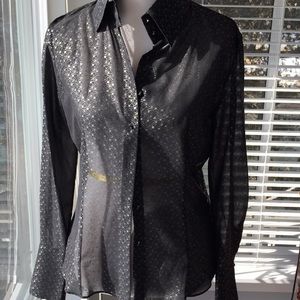 Slightly sheer with shimmer